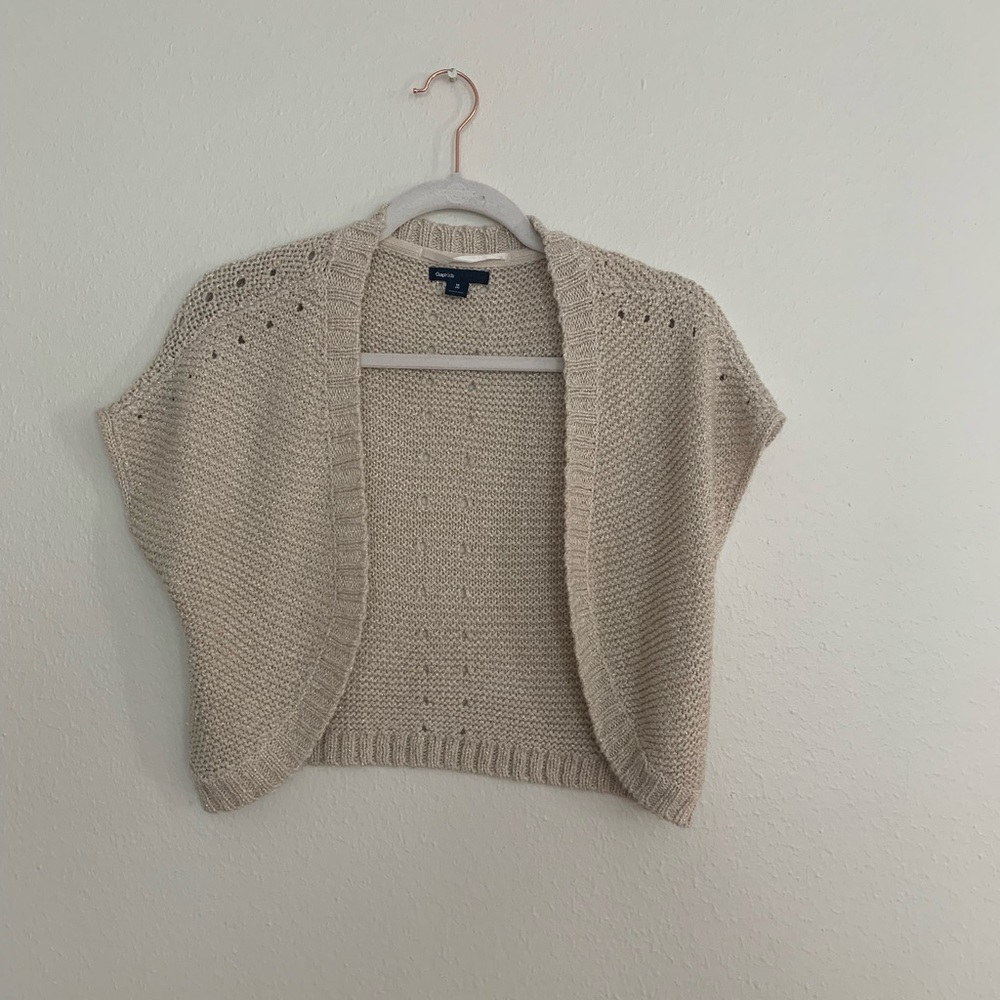 Girls Gap bolero sweater